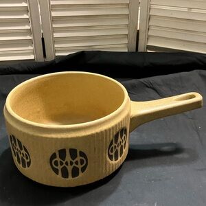 Vintage, Frost N’Flame Danish Modern Mid Century Casserole Stoneware 1970’s